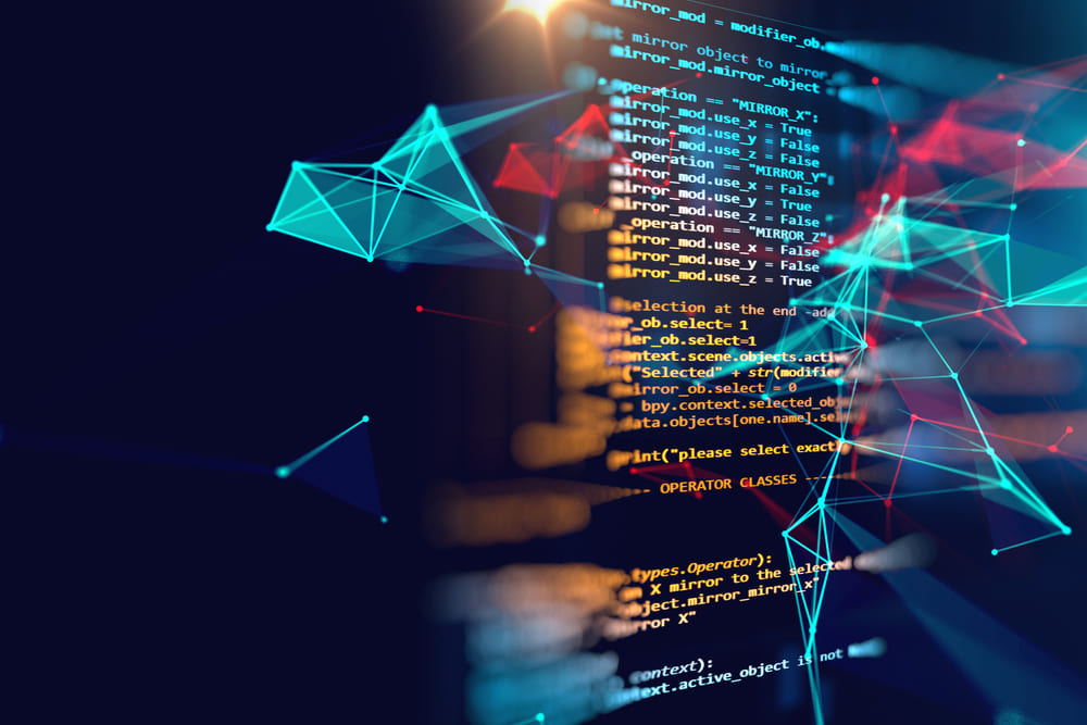 Software development workflow illustration