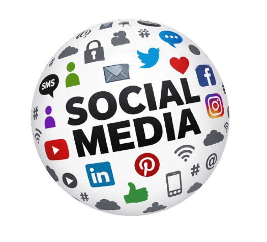 Social Media globe illustration